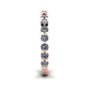 Ring mit 17 Diamanten aus 18 Karat Roségold - Foto 2