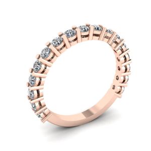 Ring mit 17 Diamanten aus 18 Karat Roségold - Foto 3