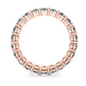 Klassischer 3 mm Diamant-Eternity-Ring aus Roségold - Foto 1