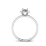 Ovaler Diamant-Halo-Verlobungsring, Bild 2