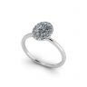 Ovaler Diamant-Halo-Verlobungsring, Bild 4