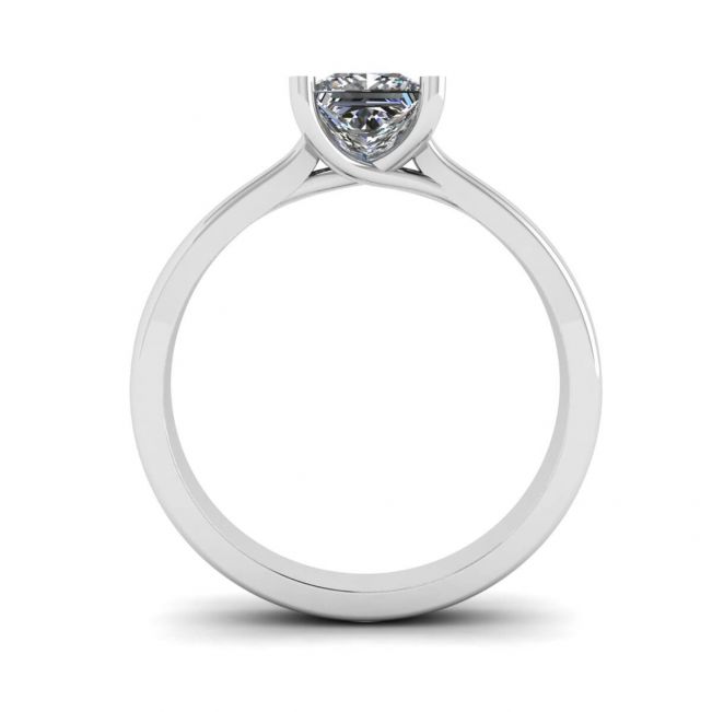 Ring mit quadratischem Diamant - Foto 1