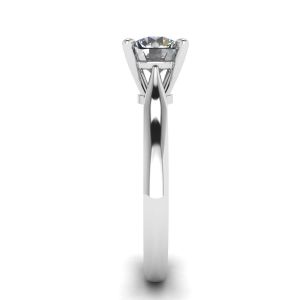 Klassischer Diamantring mit einem Diamanten - Foto 2
