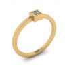 Kleiner Ring mit Prinzessinnendiamant La Promesse aus Gelbgold, Bild 4