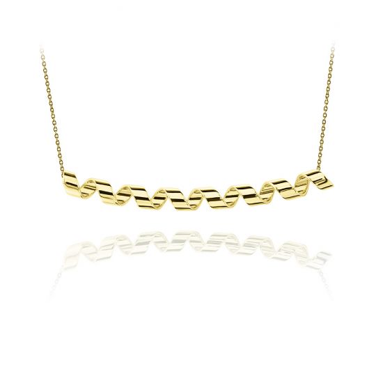 Big Smile-Halskette aus 18 Karat Weißgold – Ruban-Kollektion,  Bild vergrößern 2